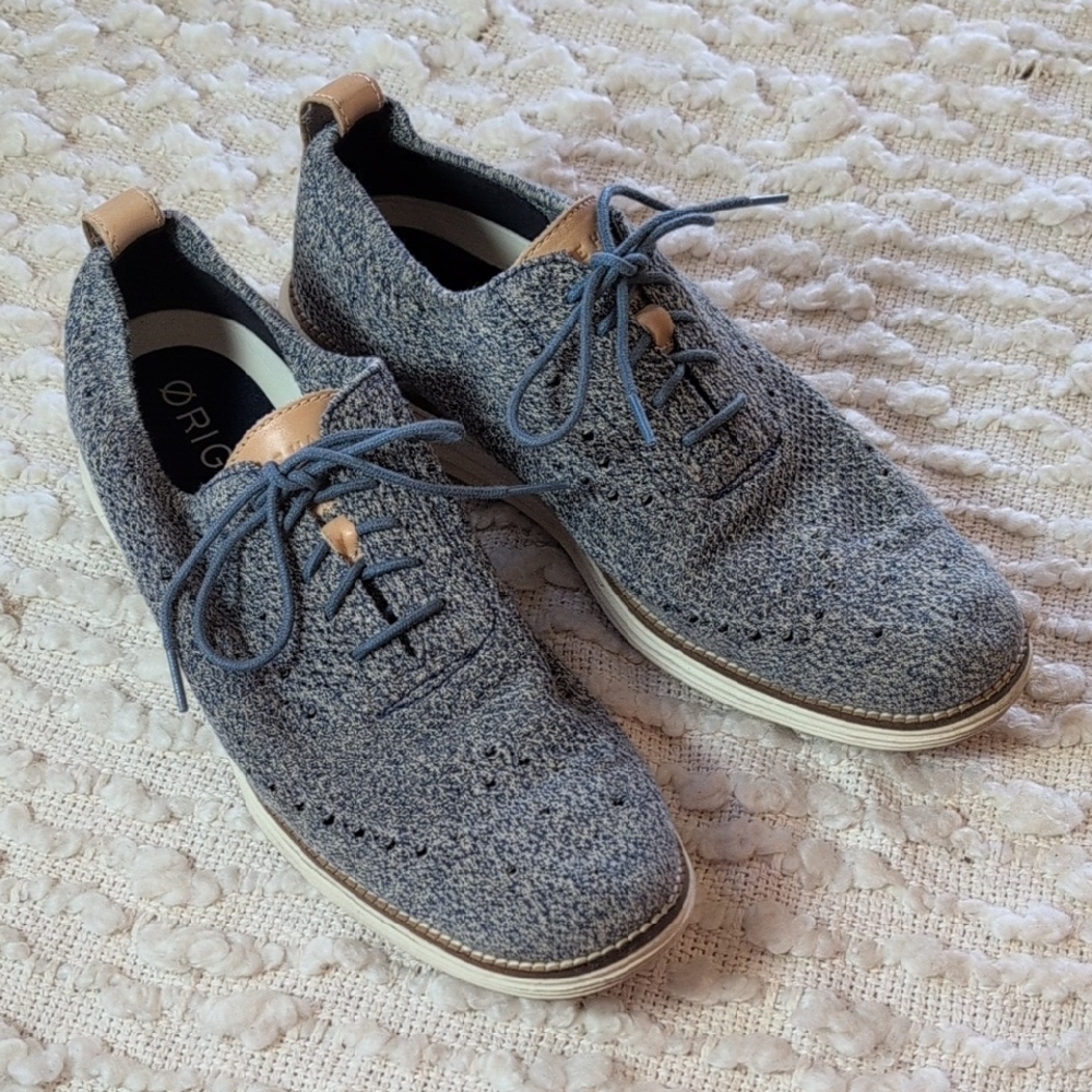 Cole Haan Original Grand Hybrid Knit 11 Dress Shoe Casual Golf Resort Style